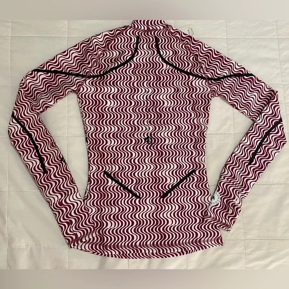 Adidas By Stella McCartney TruePurpose fitted printed long sleeve top - Picture 7 of 11